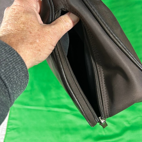 Gun Tote'n Mamas Brown Leather & Ballistic Nylon Concealed Carry Handbag CCW - Picture 6 of 12